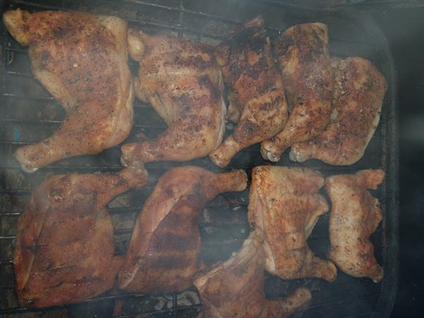 Burston with Flavors Soul Food Catering and Bounce Houses