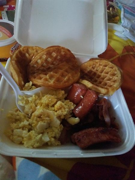 Burston with Flavors Soul Food Catering and Bounce Houses