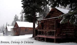 Brown, Delaine and Denny Cabins