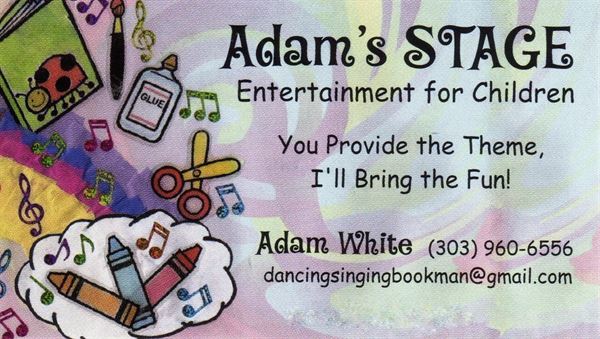 Adam's STAGE--Entertainment for Children