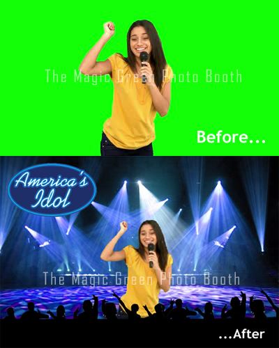 The Magic Green Photo Booth