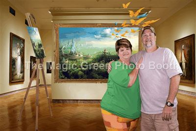 The Magic Green Photo Booth