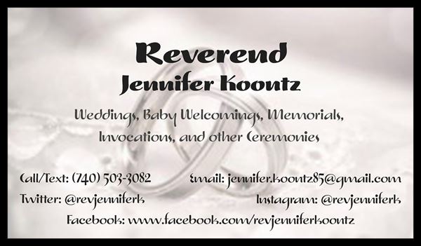 Reverend Jennifer Koontz
