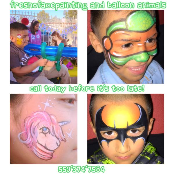Fresno Face Painting and Balloon Animals