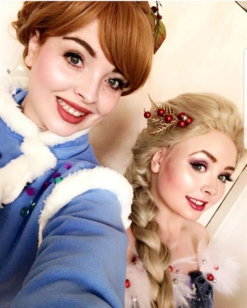 Frozen Unfolded sisters