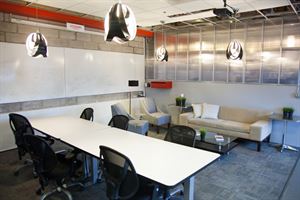 Open Desk Meeting Space