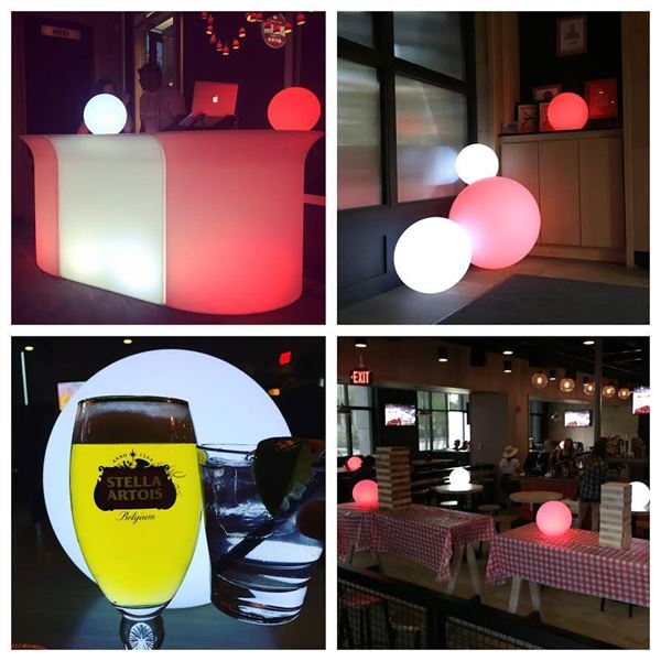 Alberta Cubed LED Furniture