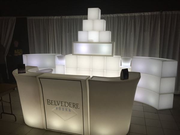 Alberta Cubed LED Furniture