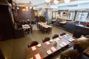 OPEN-CONCEPT DINING SPACE