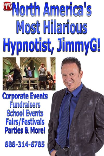 Hypnotist JimmyG's Comedy Hypnosis Show!