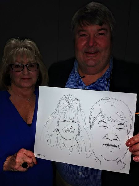 Karicatures by Kisner