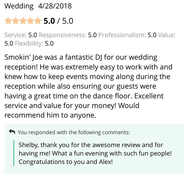 Bacon Entertainment "N.W. Ohio's Professional Wedding DJ Service"