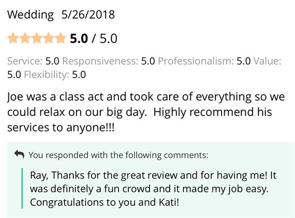 Bacon Entertainment "N.W. Ohio's Professional Wedding DJ Service"