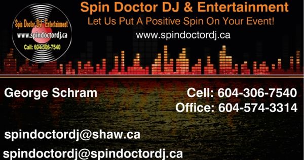 Spin Doctor DJ & Entertainment - Whistler