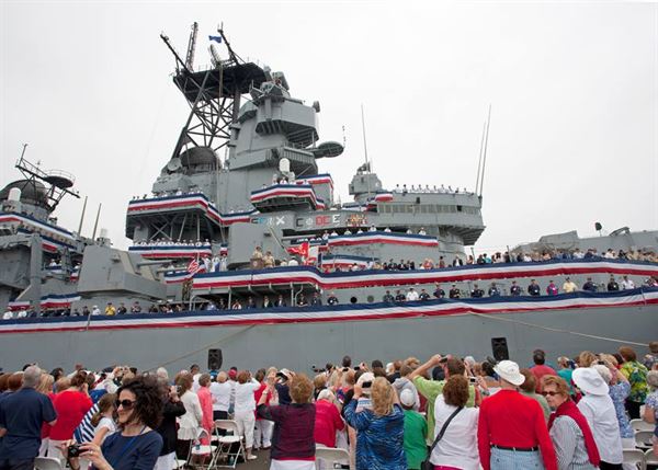 Battleship USS Iowa