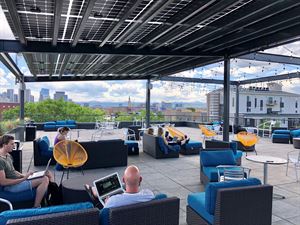 Rooftop Patio at Enterprise Coworking