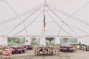 Tented Event with Caterer’s Barn
