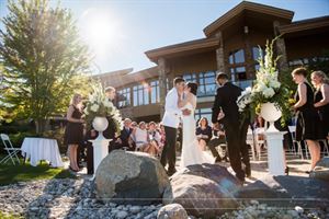Outdoor Terrace Ceremony