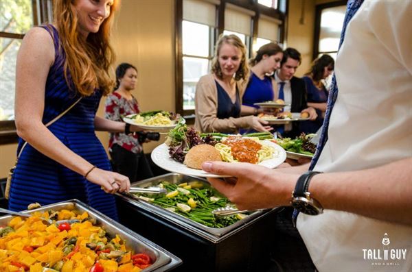 Tall Guy and a Grill