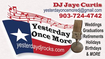 Yesterday Once More DJ Entertainment