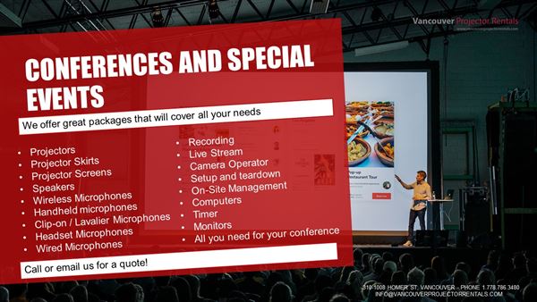 Vancouver Projector Rentals