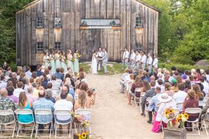 Outside Wedding Venue