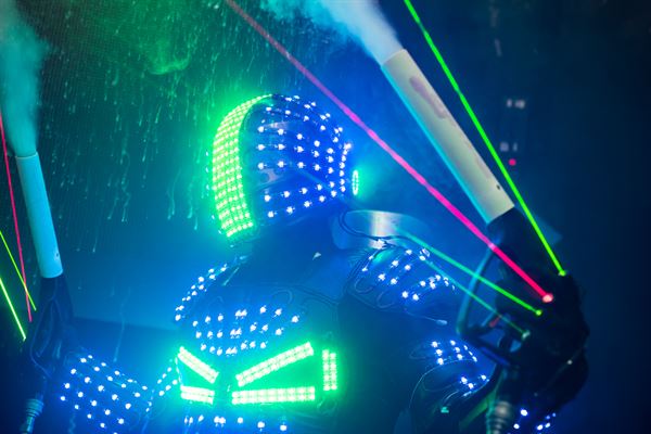 TI BOTS - LED Robot Toronto