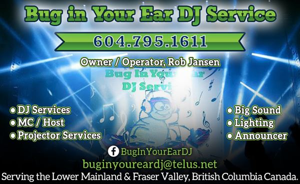 Bug In Your Ear DJ Services