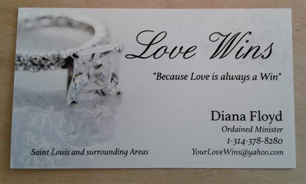 Love Wins Wedding Officiant