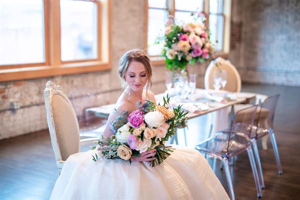 Skyline on the Bricktown Canal