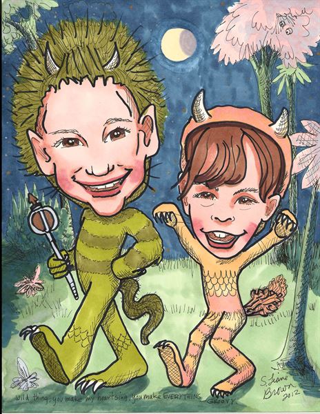 S. Liane Brown, Caricaturist