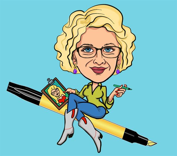 S. Liane Brown, Caricaturist