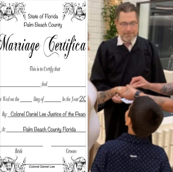 Notary office of Col Daniel Lee, NSA, DD