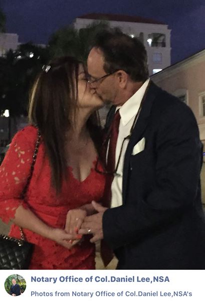 Notary office of Col Daniel Lee, NSA, DD