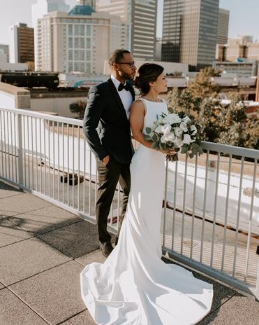Skyline on the Bricktown Canal