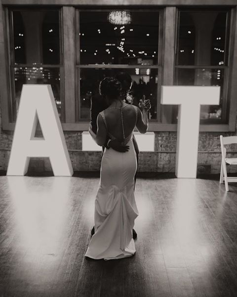 Skyline on the Bricktown Canal