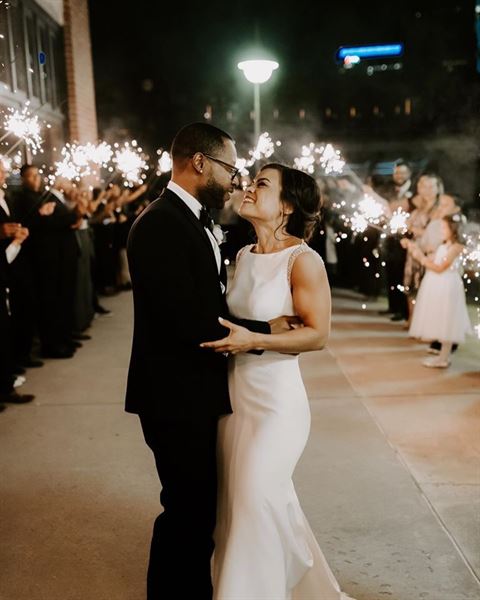 Skyline on the Bricktown Canal