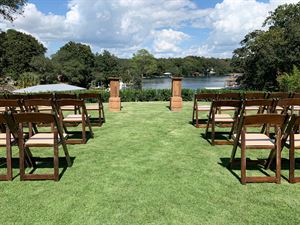 Waterfront Garden Wedding/Reception
