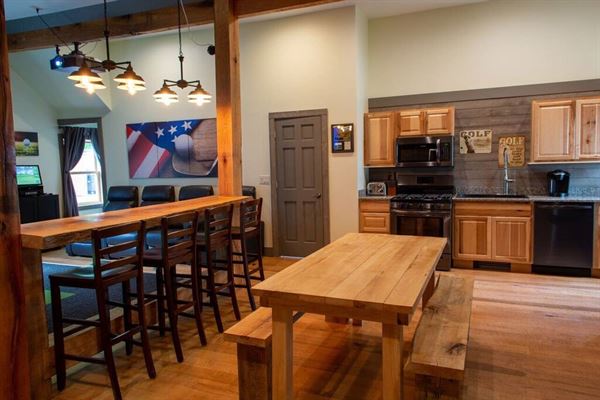 Restored Firehouse on Main Street