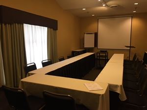 Meeting Room A at the Holiday Inn Express