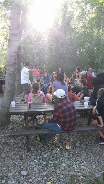 Buffalo Rock Tipi Camp