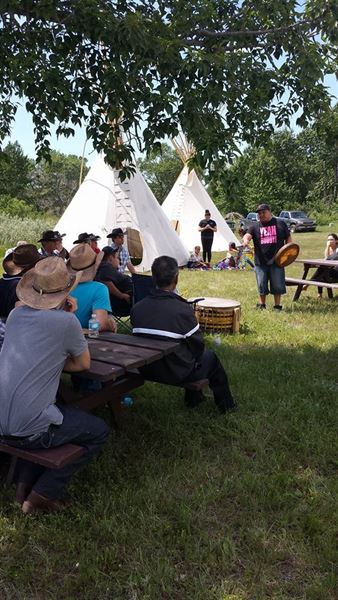 Buffalo Rock Tipi Camp