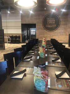 Dining Room Birthday Party Tables