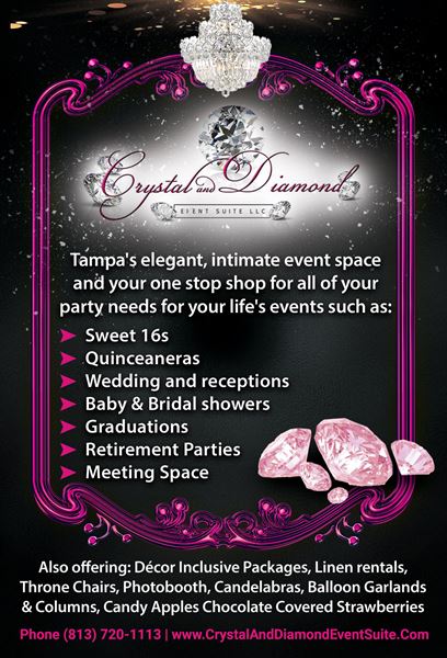Crystal and Diamond Event Suite