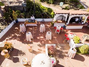 Magnolia & Mission View Patios (with Outdoor Bar Add on)