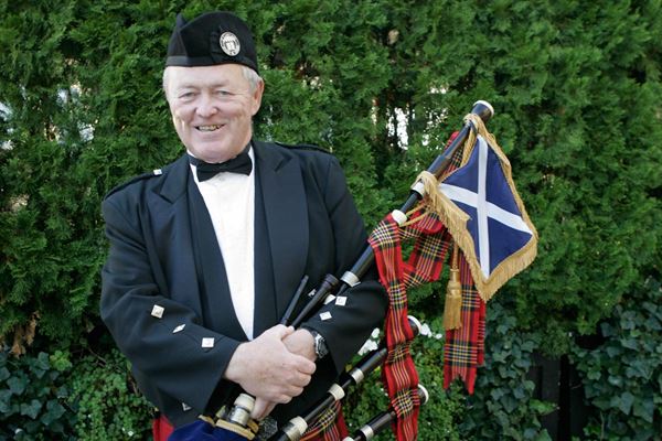 Amazing Grace Bagpipe Service