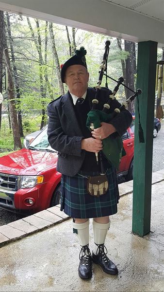 Amazing Grace Bagpipe Service