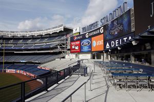 Mastercard Batter's Eye Deck