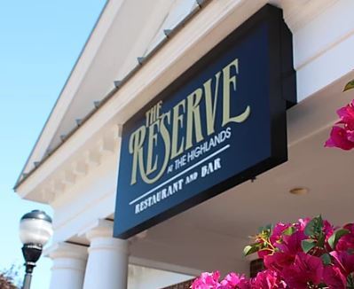 The Reserve Restaurant at Highlands