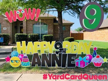 Yard Card Queen - Garland